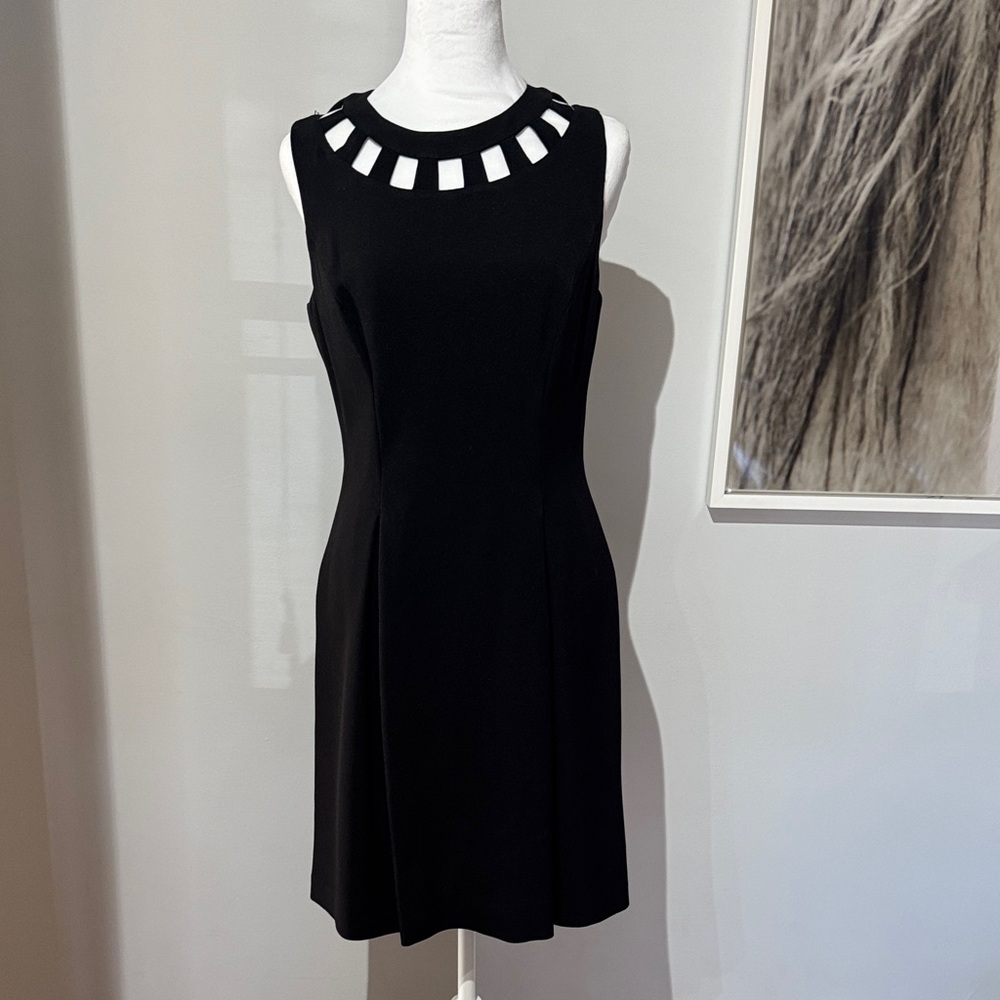 Elegant Black Sleeveless Dress